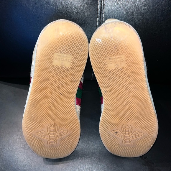 GUCCI Canvas and Suede Screener Sneaker Embellish Womens EU 35.5 US 5.5 - Picture 8 of 8